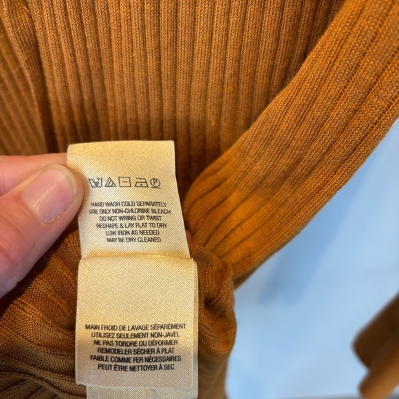 Meadow Rue Ribbed Duster Cardigan Size L - Picture 8 of 11